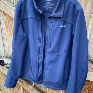L.L. Bean Men's Blue Jacket Softshell